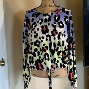 ANIMAL PRINT PULL STRING